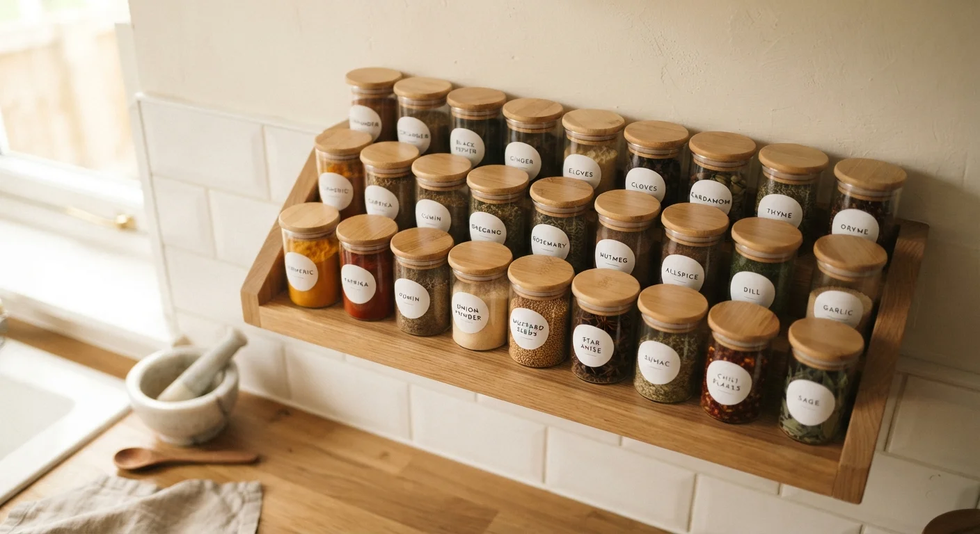 Building a Foundational Spice Collection Without Overcrowding Your Pantry