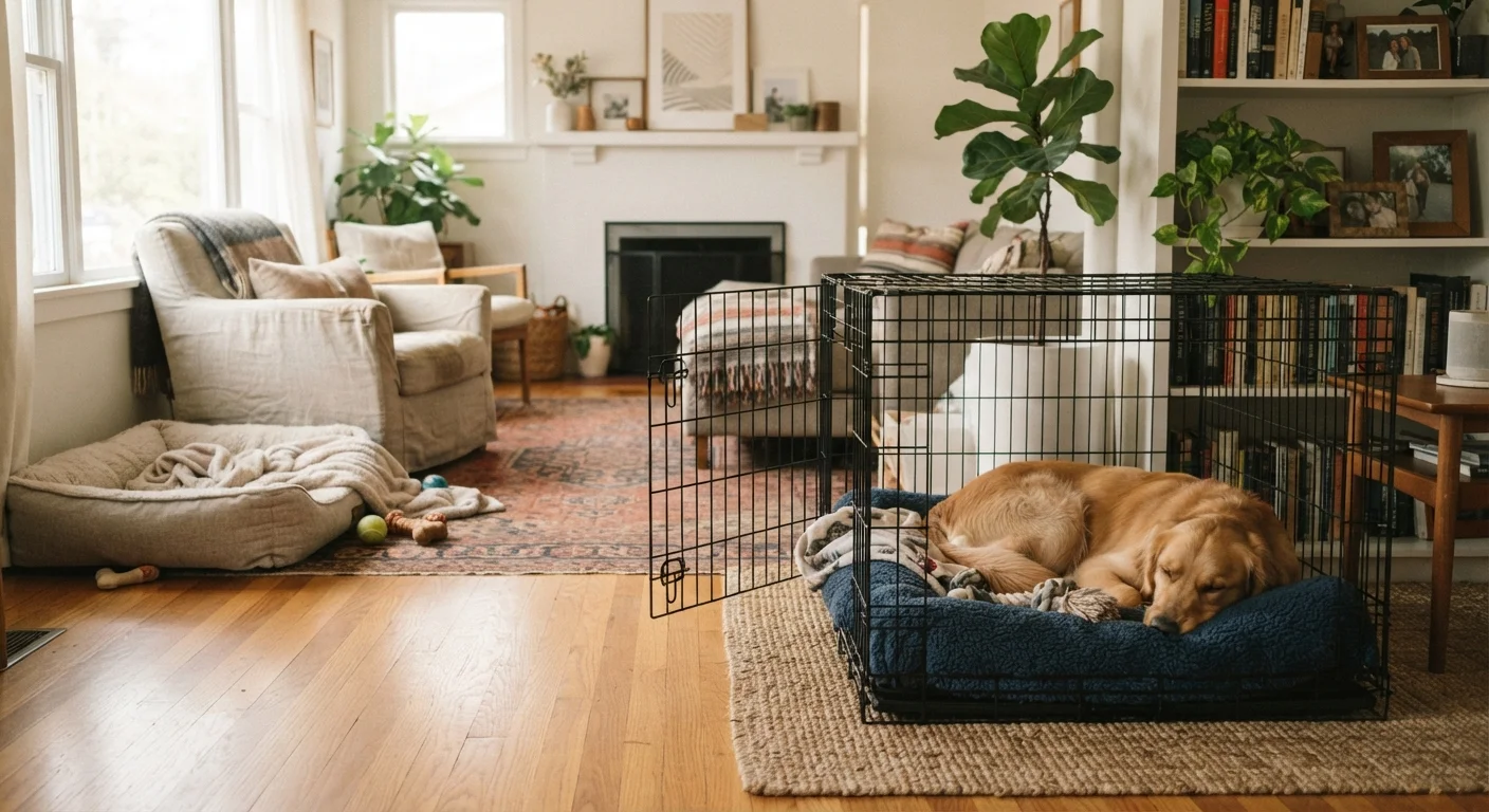 Crate Training vs. Free Roaming: Finding the Right Setup for Your Dog