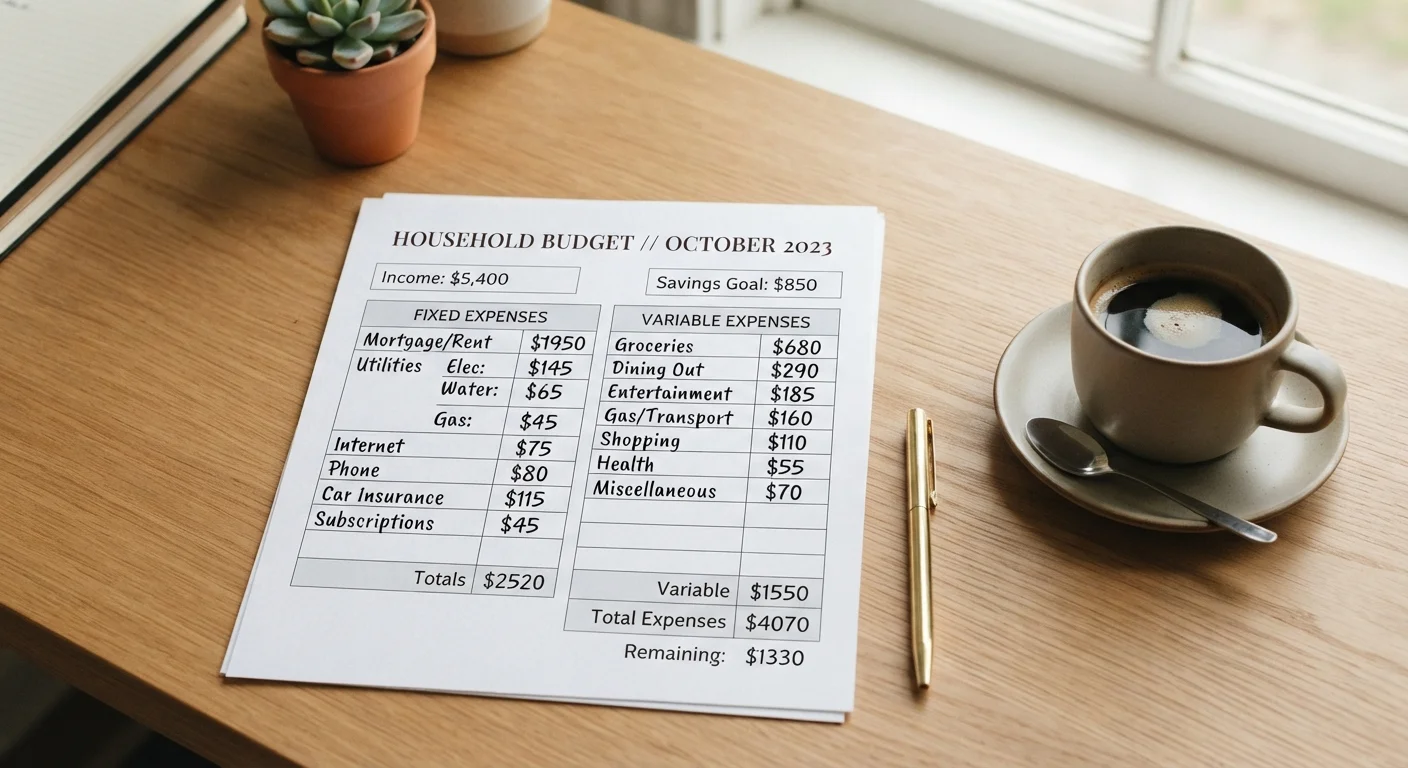 Fixed vs. Variable Expenses: Why the Difference Shapes Your Budget