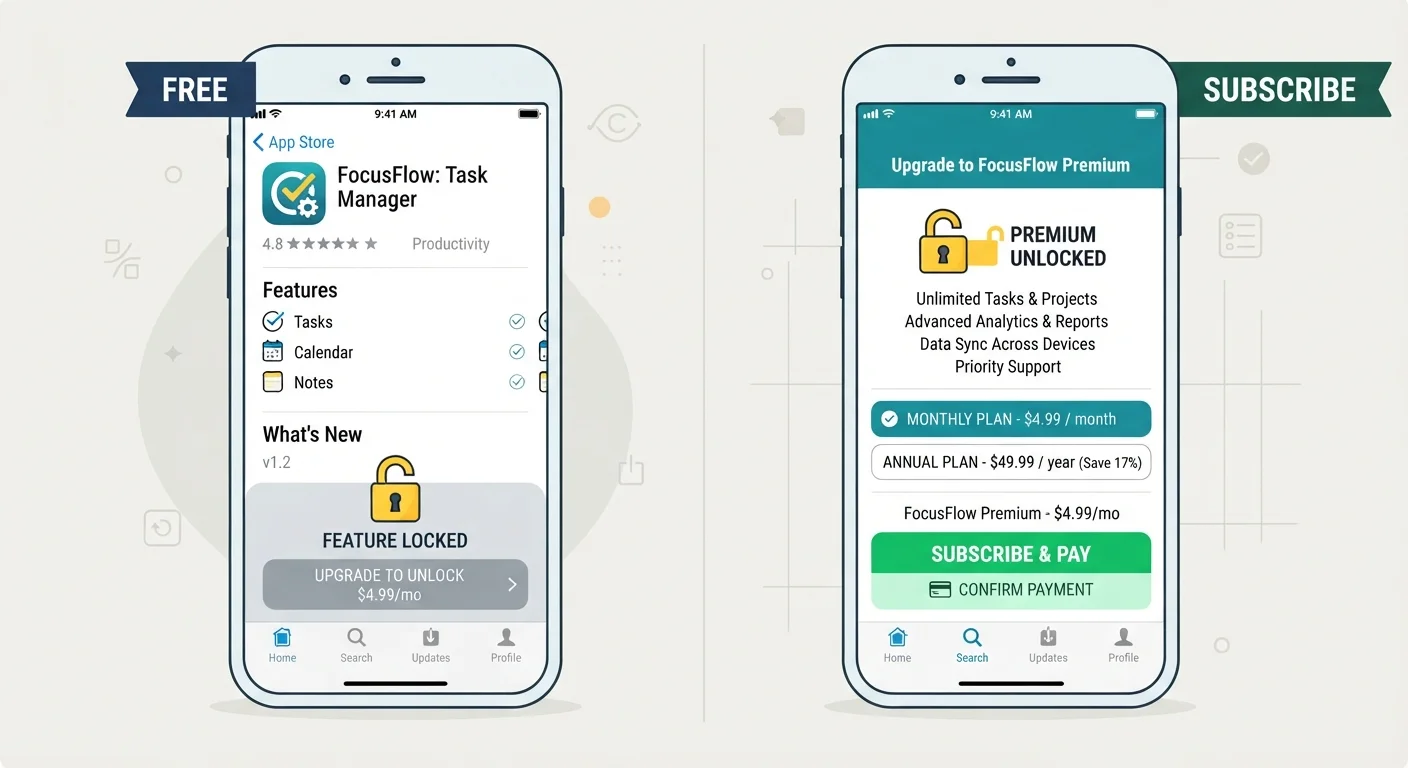 Freemium vs. Subscription Apps: Understanding What You're Signing Up For